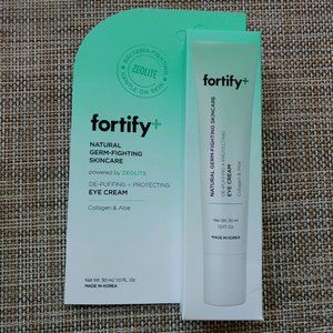 Fortify+Natural Germ-Fighting Skincare Depuffing + Protecting Eye Cream